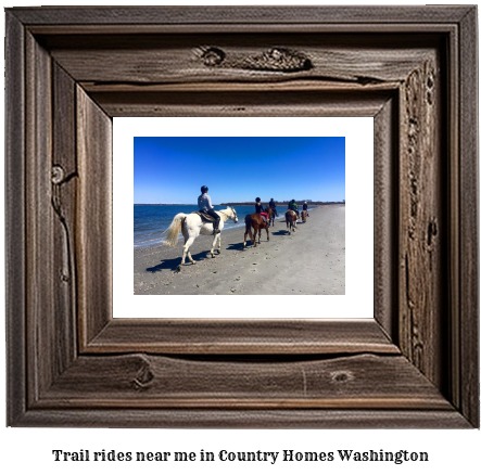 trail rides near me in Country Homes, Washington